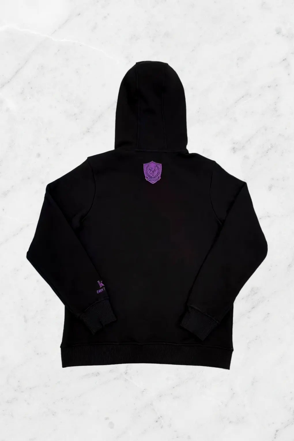 EYL X KIN Purple Satin Hoodie