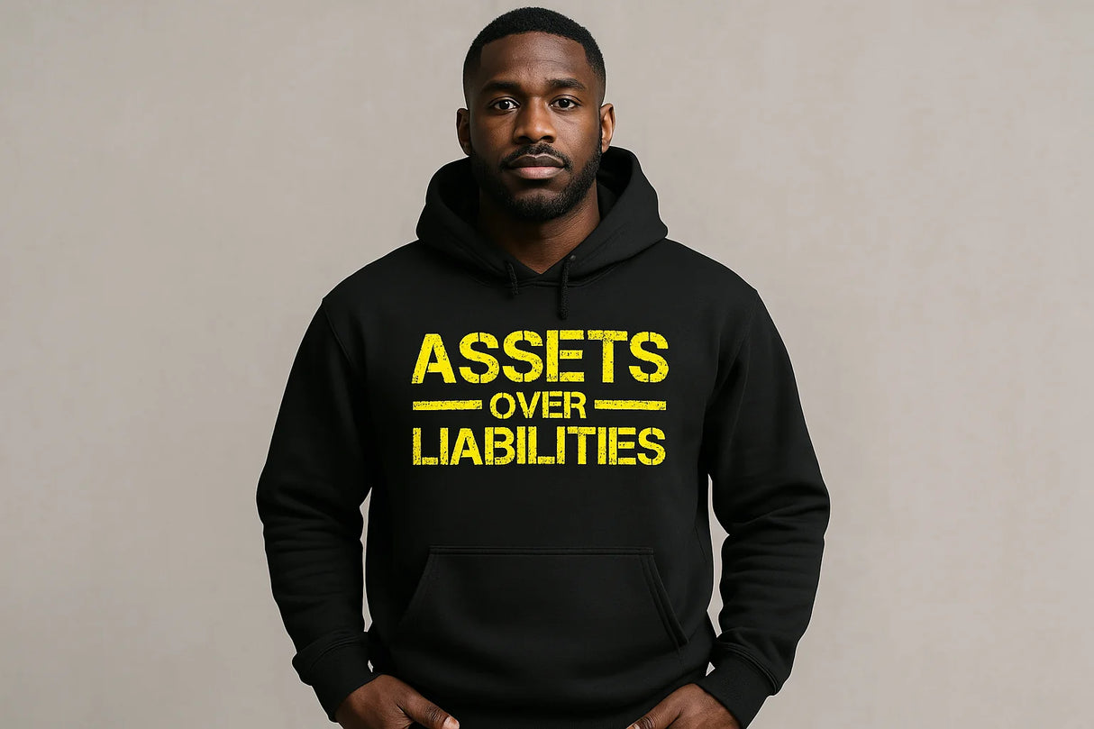 Assets Over Liabilities D9 Unisex Hoodie
