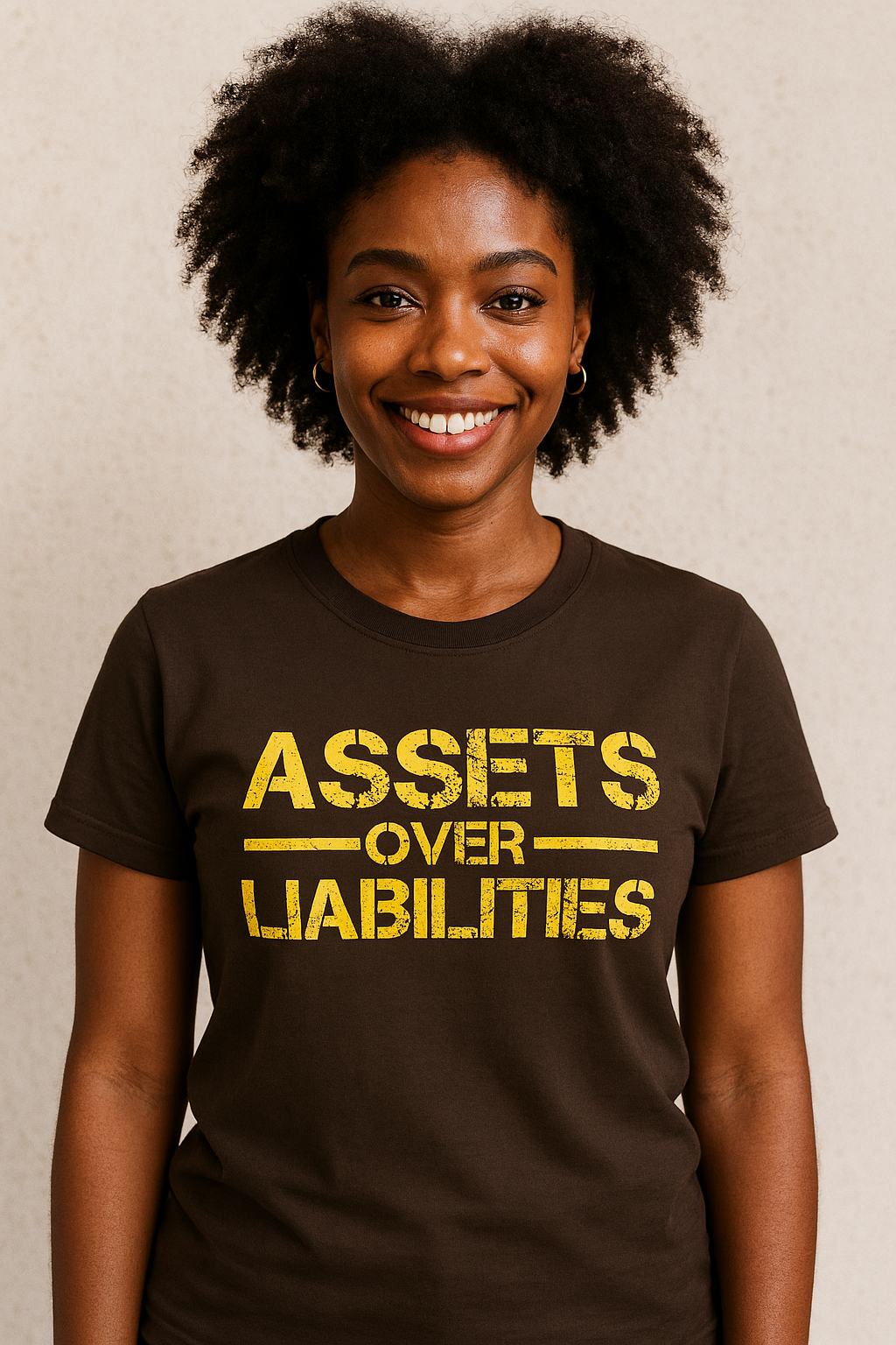Assets Over Liabilities D9 Unisex Tee