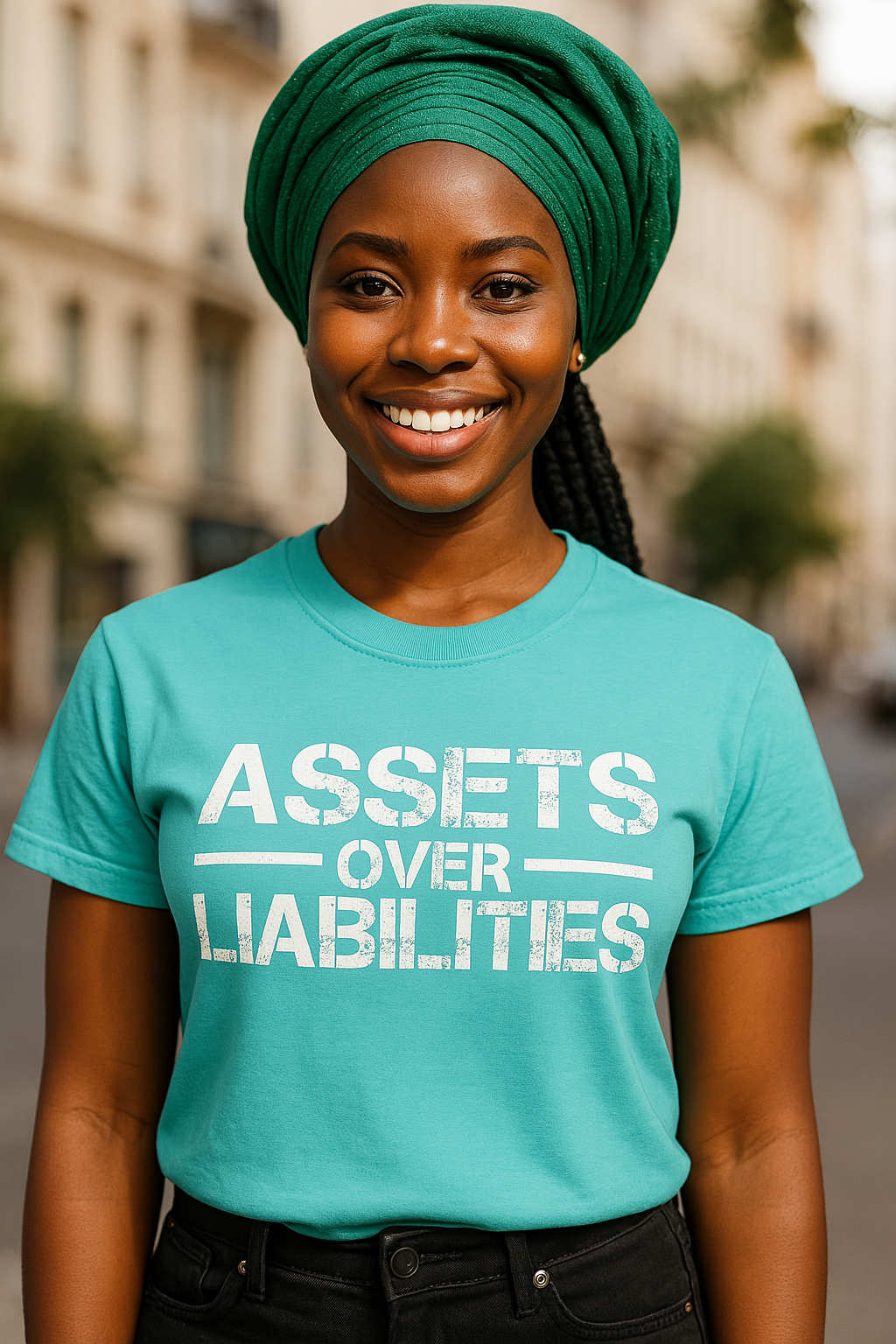 Assets Over Liabilities Summer Color Unisex Tee