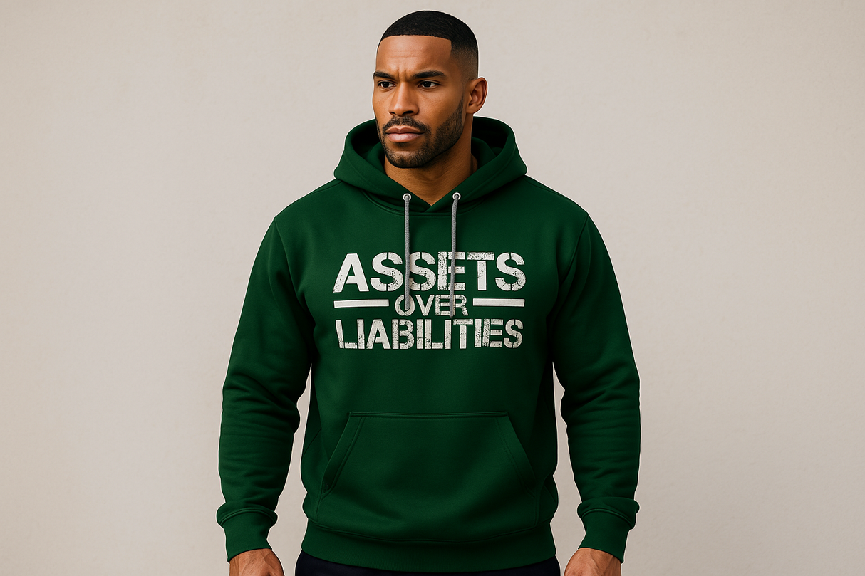 Assets Over Liabilities Unisex Hoodie
