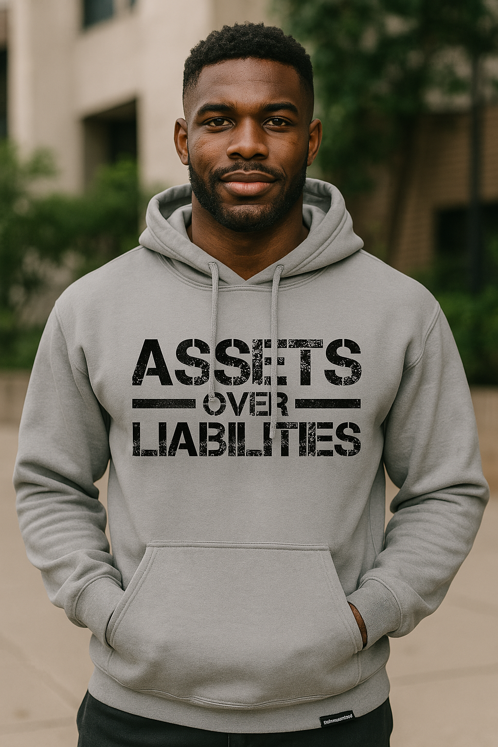 Assets Over Liabilities Unisex Hoodie