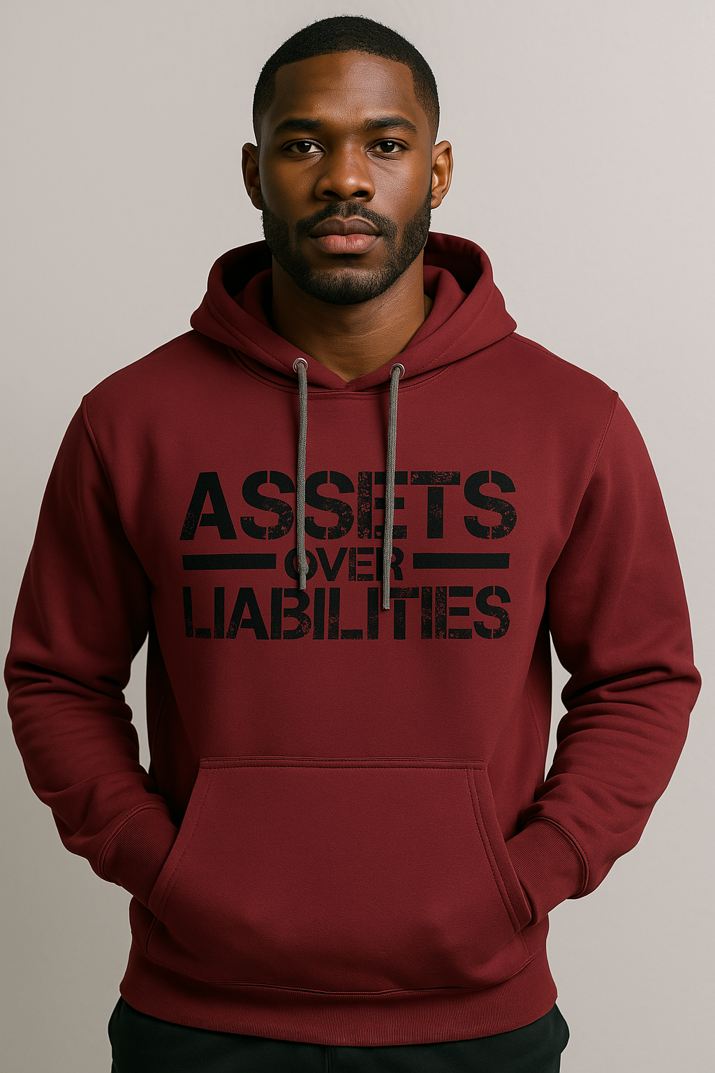 Assets Over Liabilities Unisex Hoodie