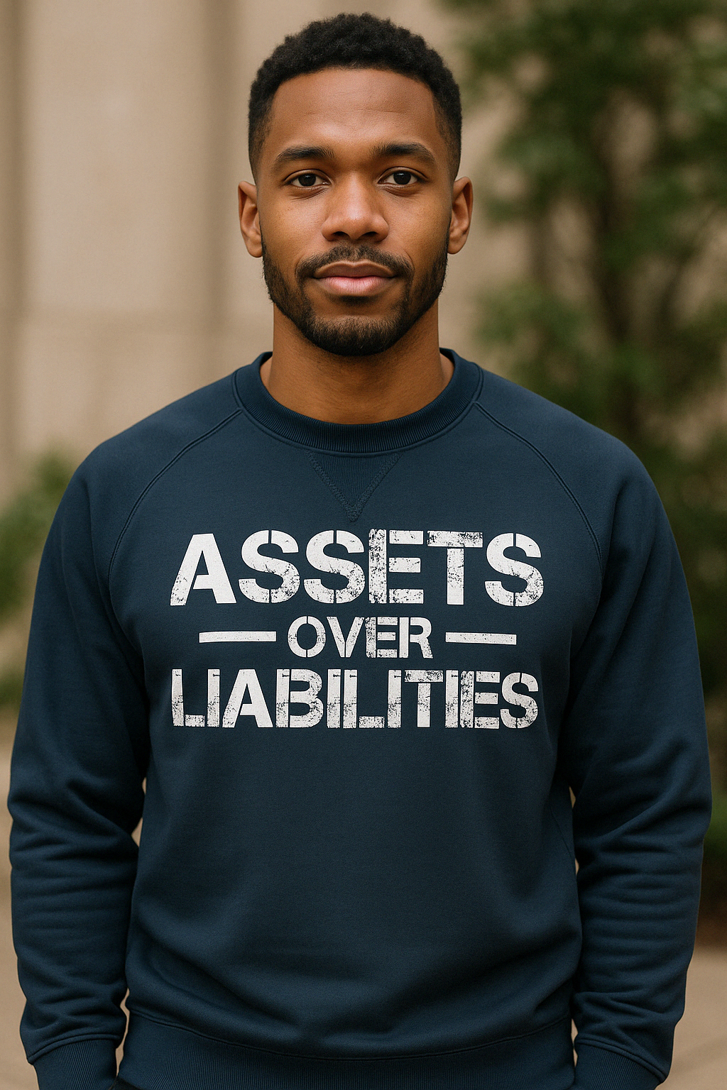 Assets Over Liabilities Unisex Sweatshirt