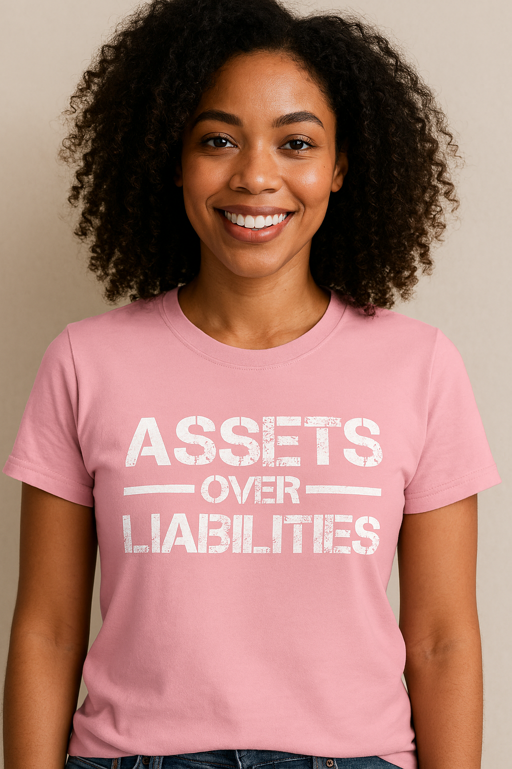 Assets Over Liabilities Unisex Tee