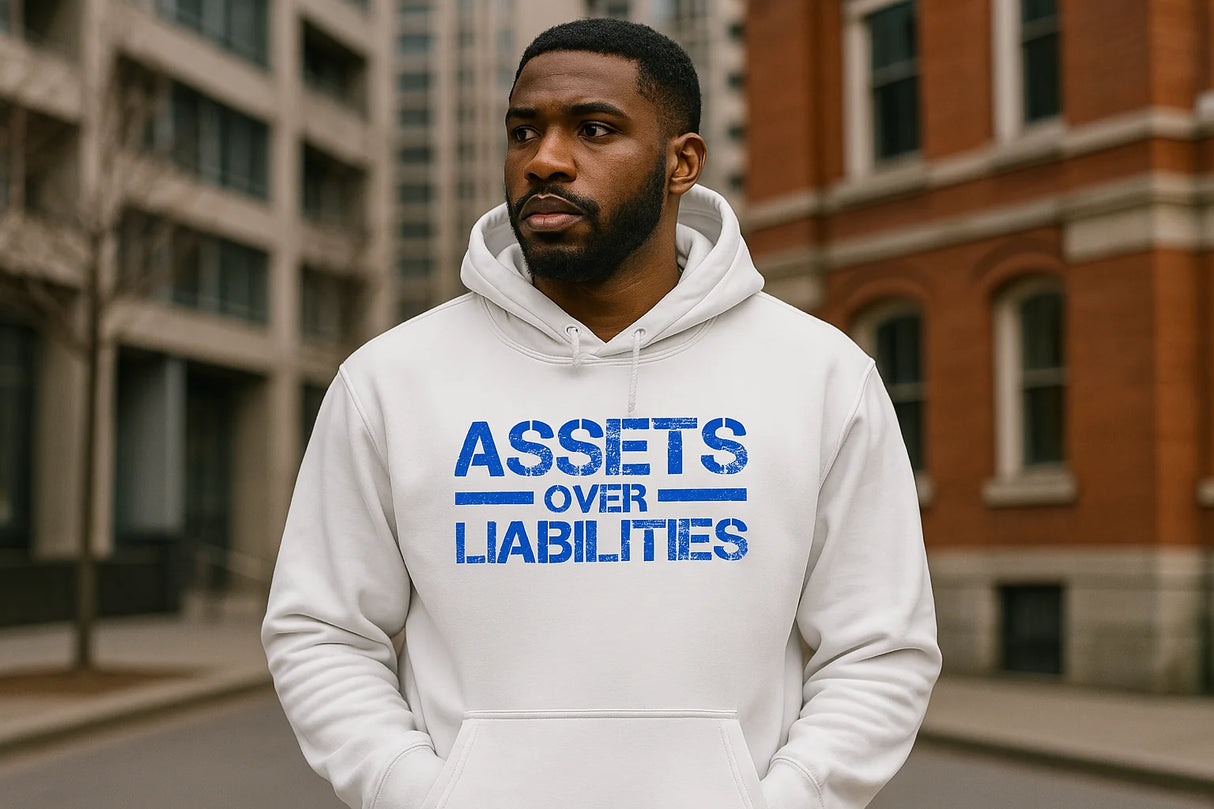 Assets Over Liabilities D9 Unisex Hoodie