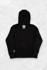 EYL X KIN Black Satin Hoodie