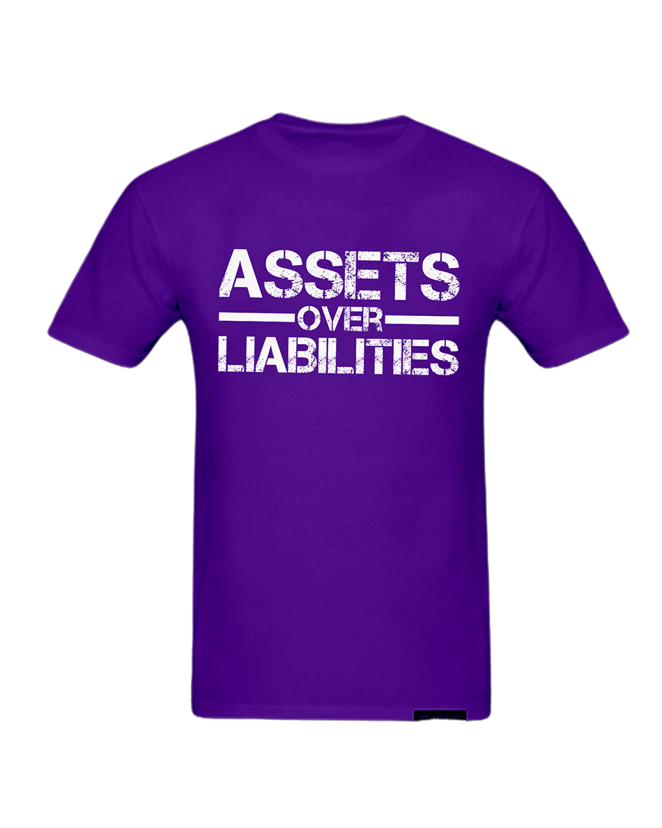 Assets Over Liabilities Summer Color Unisex Tee