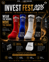 EYL x I AM THE ROI — Active Trigger Affirmation Socks