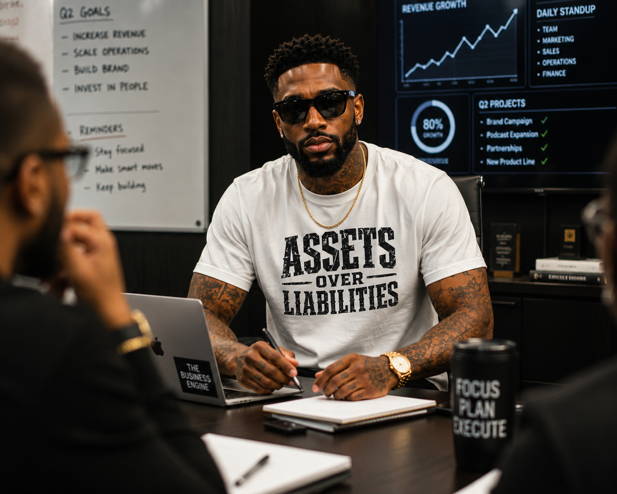 New Design Assets Over Liabilities Tee