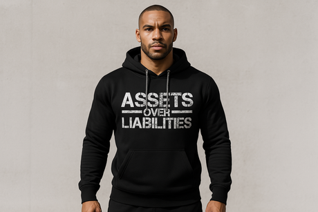 Assets Over Liabilities Unisex Hoodie