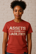 Assets Over Liabilities D9 Unisex Tee