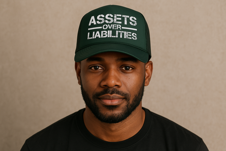 Assets Over Liabilities Trucker Hat