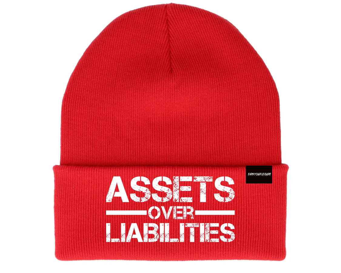 Assets Over Liabilities Beanies