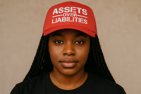 Assets Over Liabilities Trucker Hat